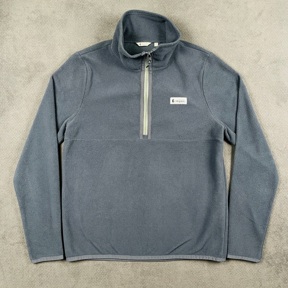 Cotopaxi Amado Fleece Pullover Womens Medium Blue Gray 1/2 Zip Jacket S22471W231